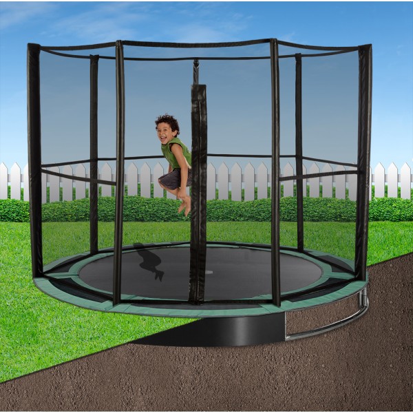 10ft Capital In-Ground Trampoline Safety Enclosure - Full
