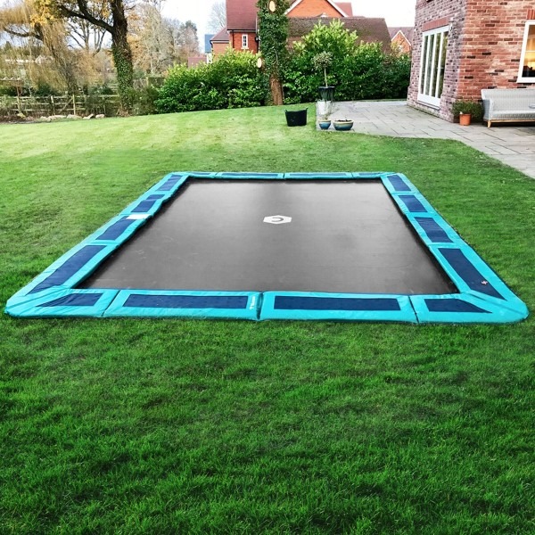 14ft x 10ft Rectangular InGround Trampoline