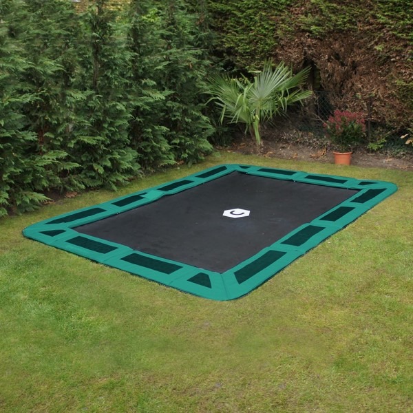 11ft x 8ft sunken trampoline