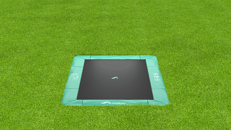 green trampoline